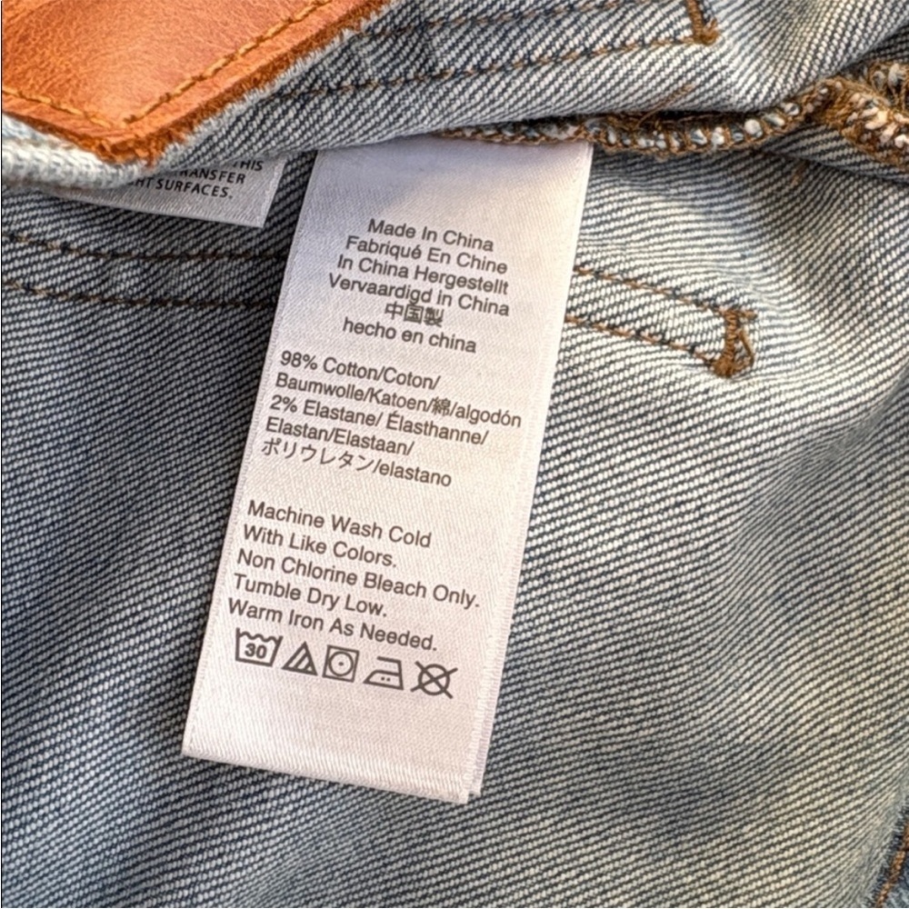 EUC J. Crew Point Sur Wide Leg Crop
Button Fly Jeans Size 27 - Picture 6 of 9